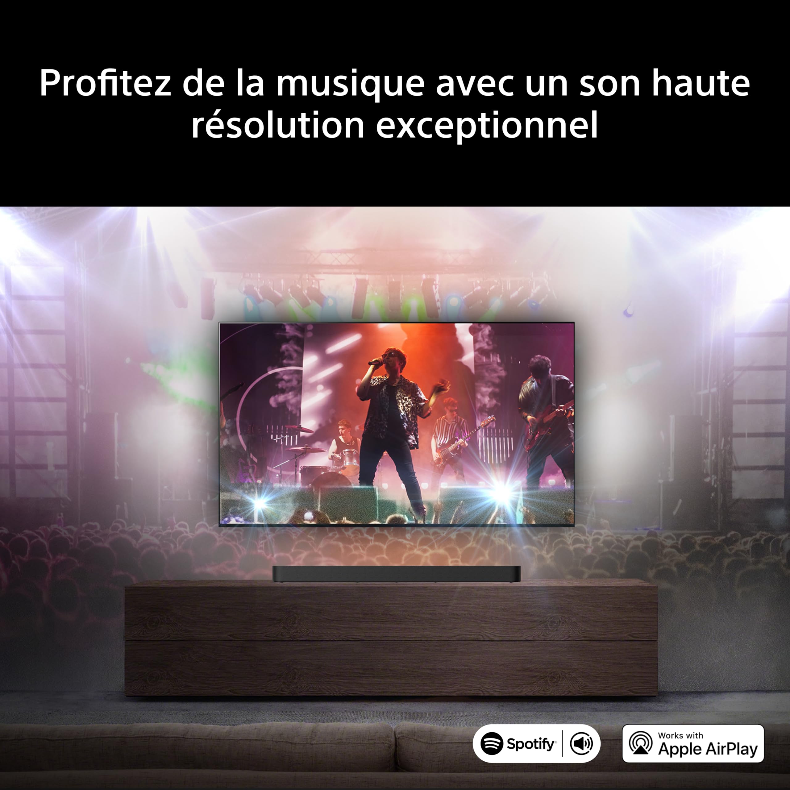Sony BRAVIA Theatre Bar 5 Barre de Son 3.1 canaux Dolby Atmos DTS:X Bluetooth