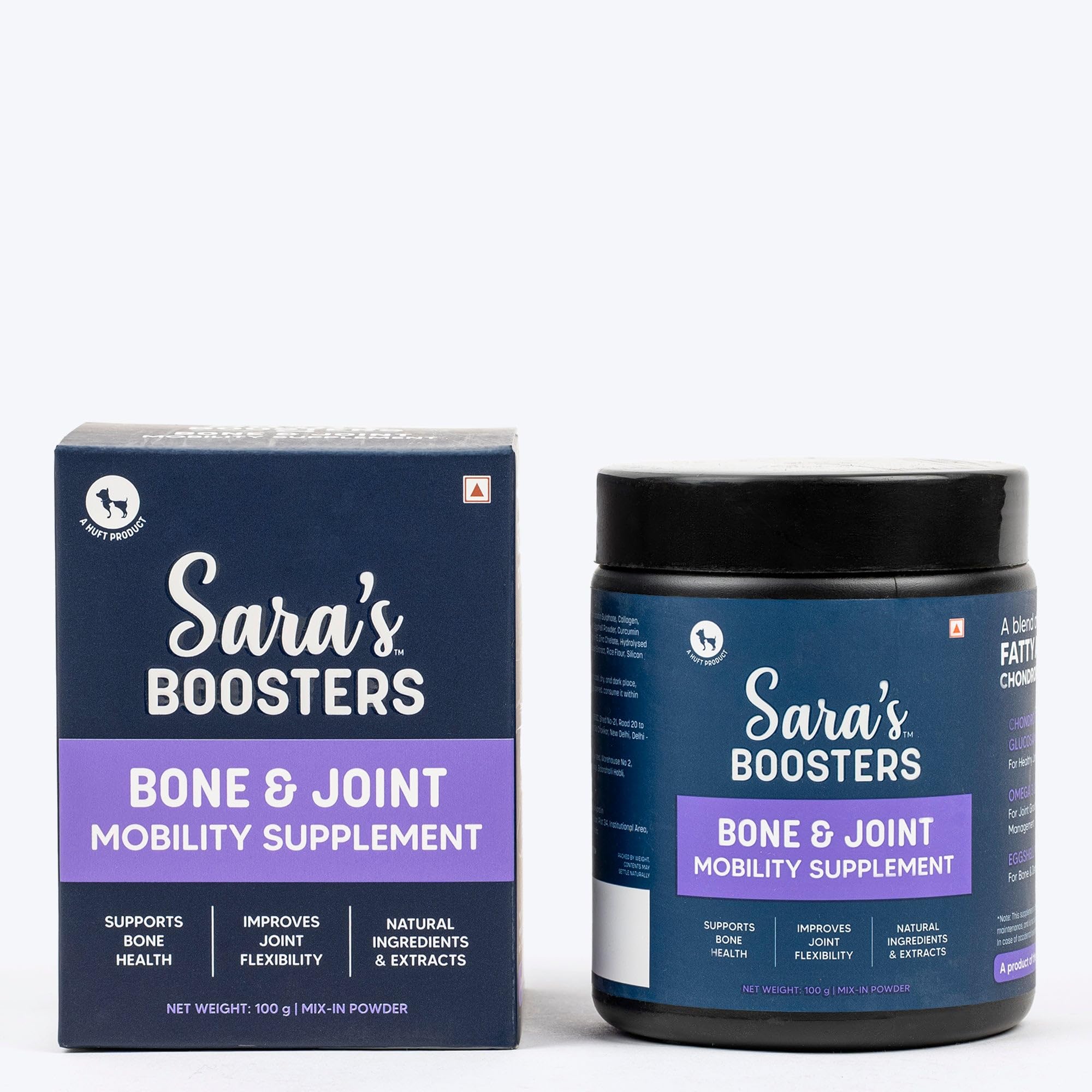 Sara's Boosters Bone & Joint Mobility Dogs Supplement - 100 Gm | Supports Joint Flexibility, Strength & Active Movement | All Life Stages | All Breeds | Hip and Joint Supplements for Dogs — Amazon image 6
