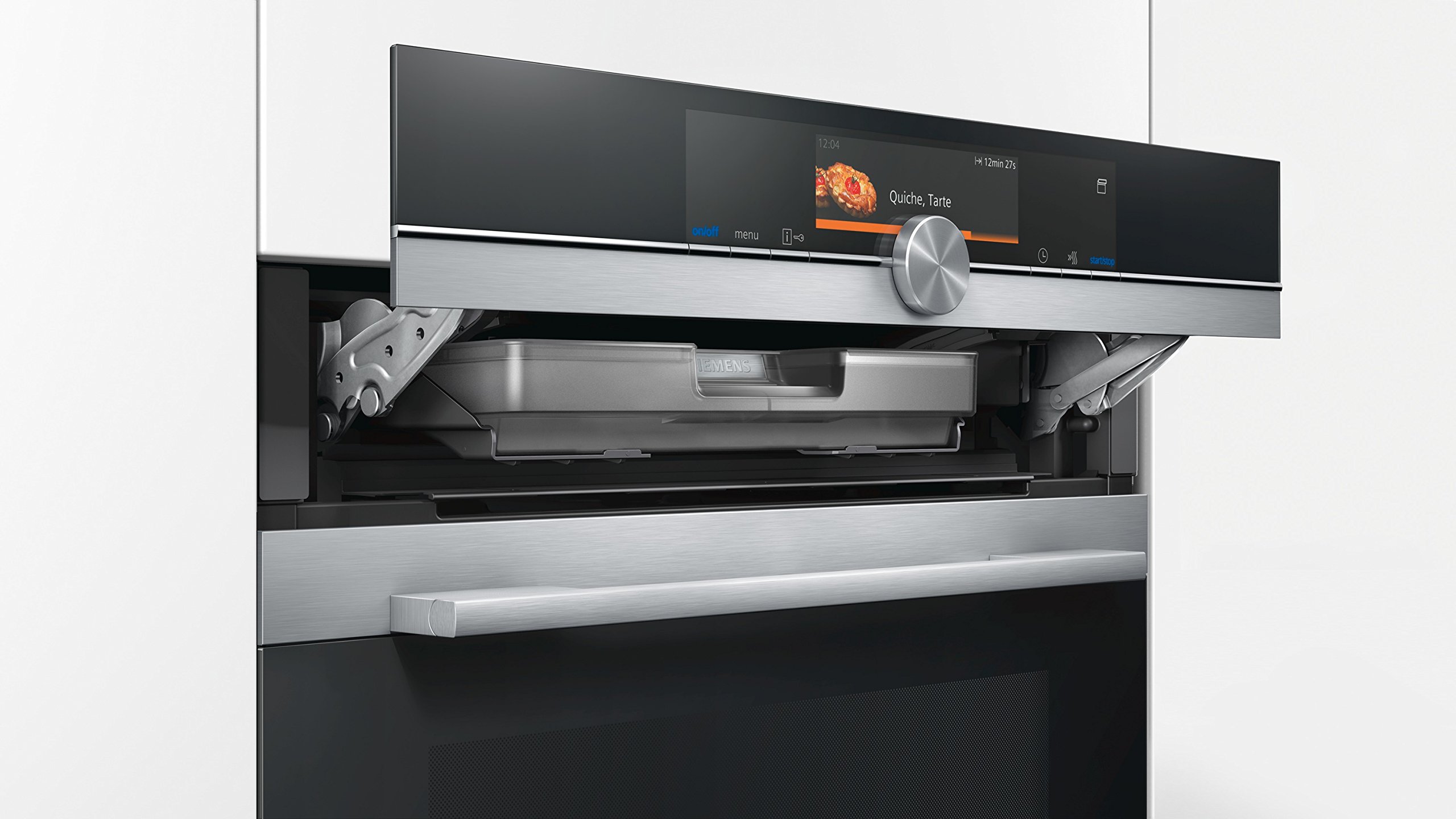 Siemens CS658GRS1 Backofen Medium, 47 L, 47 L, 30-250 °C, Schwarz, Edelstahl