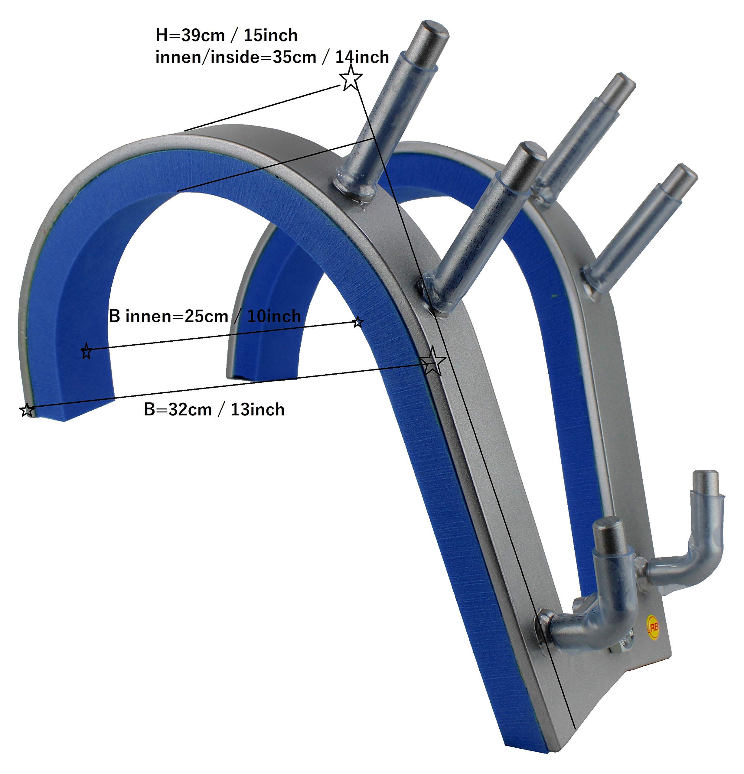 Zercher Harness Medium, Front Squat Harness, Front Kniebeugen Trainingsgerät, Best for Bodybuilder
