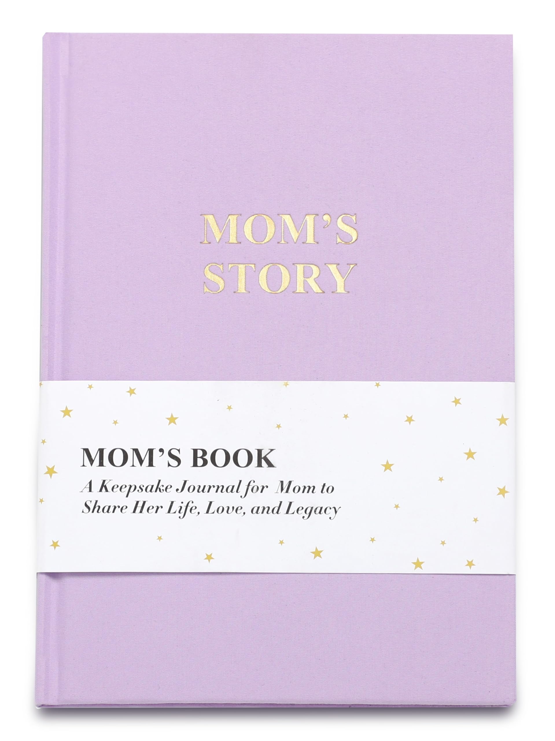 Mom's Life Story Journal, Mom Book To Fill Out, Heirloom Books Includes Prompt Questions for Parents, Meaningful Keepsake Gifts from Daughter and Son
