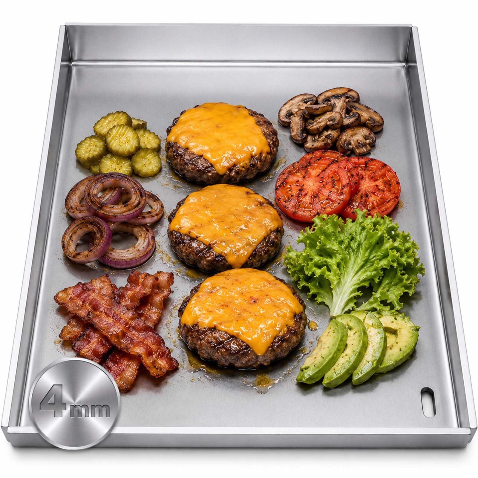 BURI 1 piastra da 30 x 37 cm, compatibile con Weber Genesis E-335/EPX-335