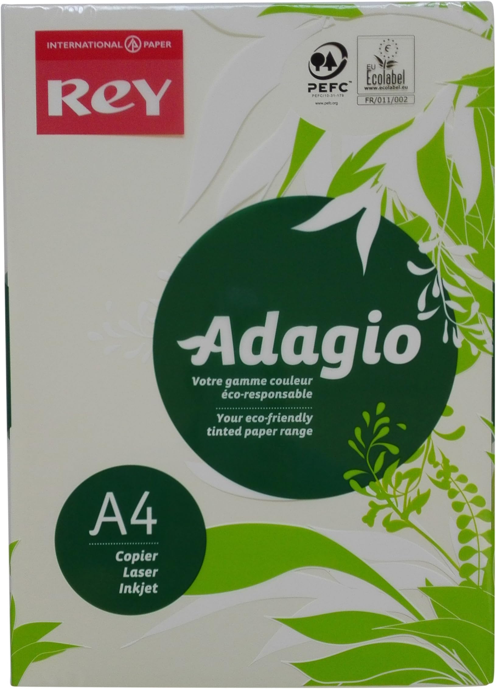 Rey A4 Copy Paper 80gsm White Pack of 5 x 500 : Amazon.co.uk ...