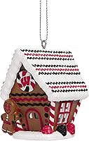 Vista 2 de FOCO NCAA Unisex-Adult Gingerbread House Holiday Christmas Tree