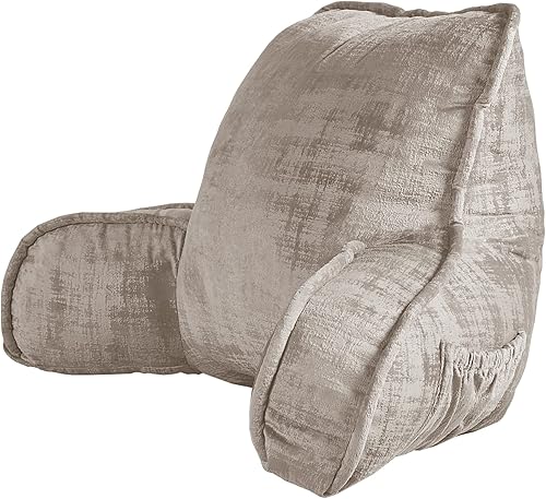 Necesita montaje de terciopelo artístico, respaldo de lectura, almohada con brazos y bolsillos para sentarse en la cama, sofá, funda extraíble y