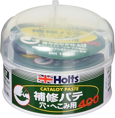 Amazon ホルツ 補修用パテ 穴 へこみ用 カタロイペースト 400g Holts Mh104 車 バイク 車 バイク