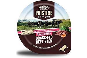 Castor & Pollux Pristine Grain-Free Small Breed Grass-Fed Beef Stew Canned Dog Food