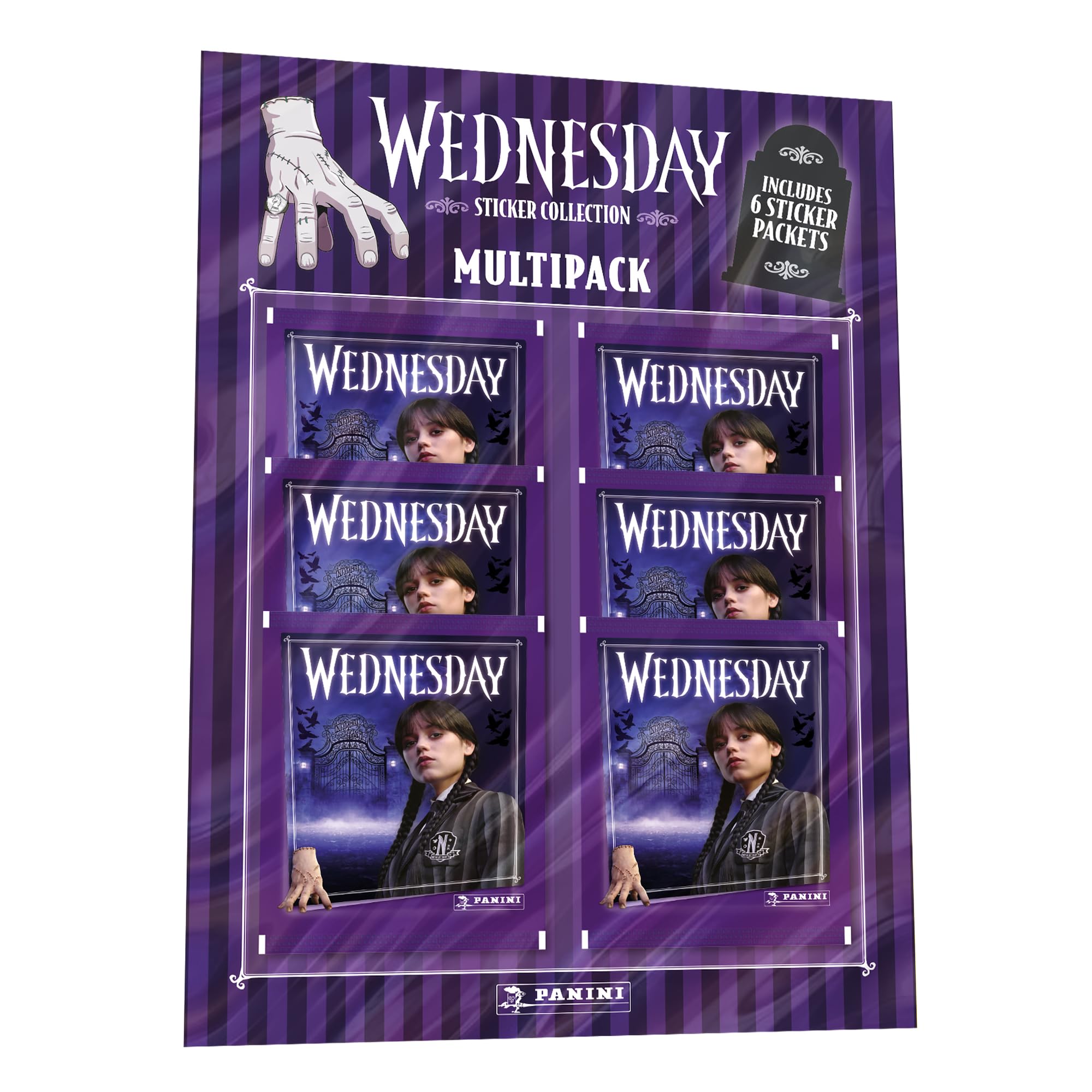 Panini Mixed Wednesday 2 Sticker Collection - Multipack