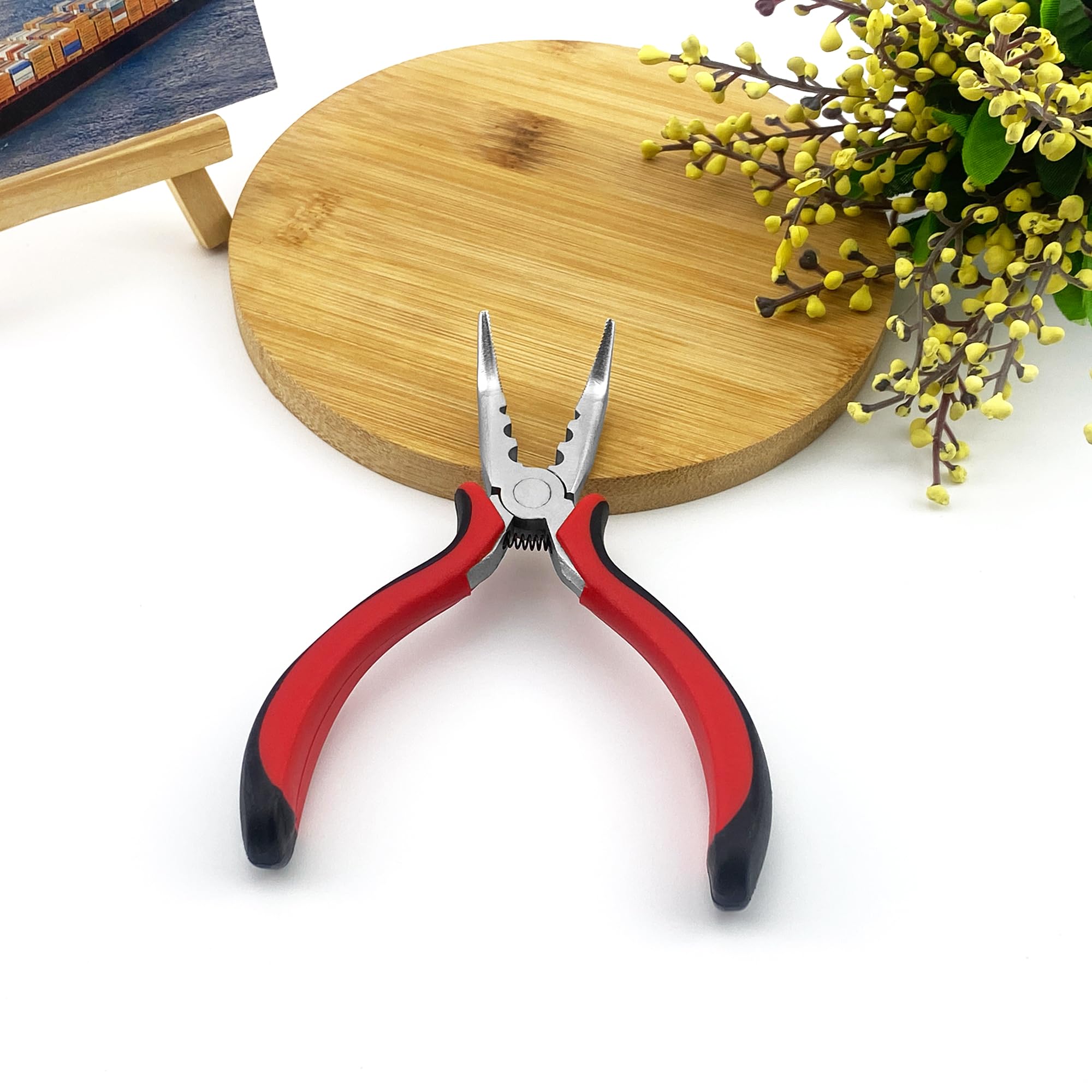 VIEWS Hair Professional Hair Extension Tool Pliers Micro Rings Extensions Removal Opening Pliers-image-39