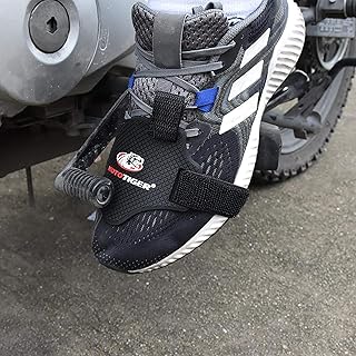 câmbio motocicleta, bico bota ajustável, proteção leve borracha protetora engrenagem engrenagem borracha, capa protetora sapatos para andar moto