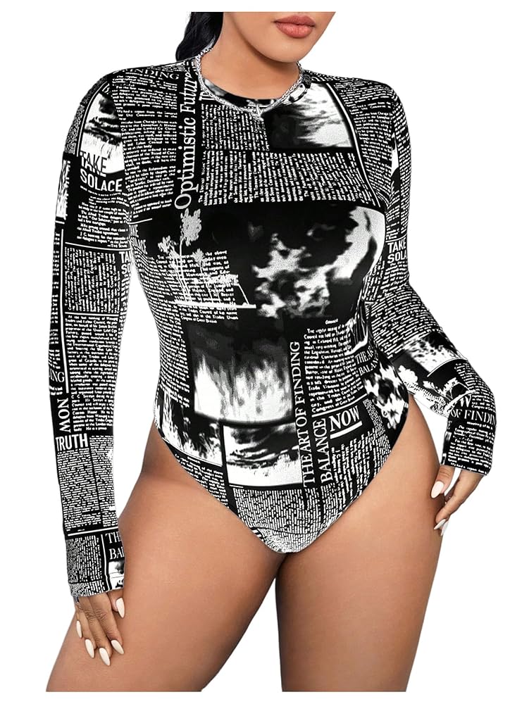 未使用★AmeriUND SPACE NEWSPAPER PRINT TOP★ Amazon.com: Womens Tops T-Shirts Print with Retro Old