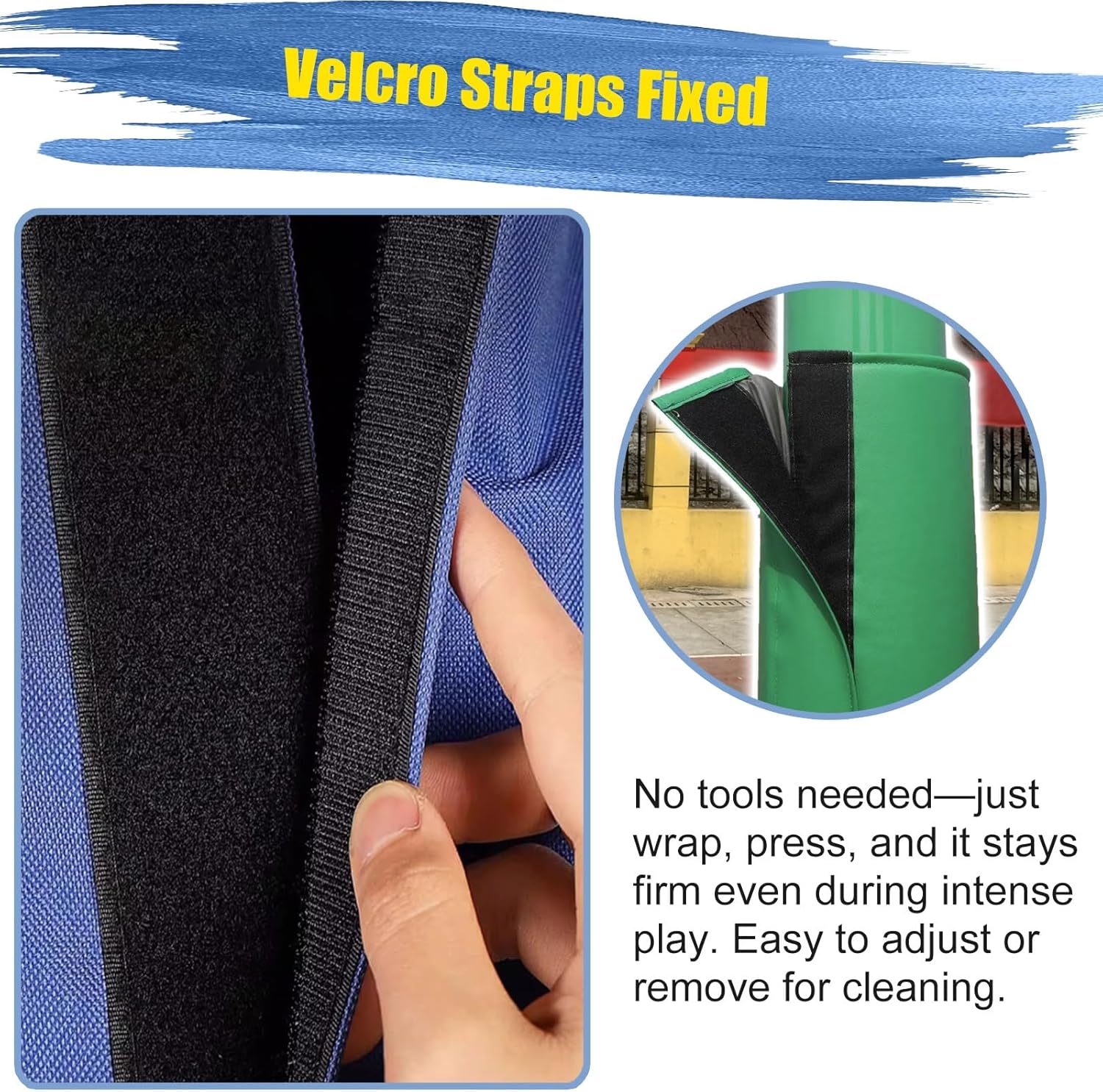 6ft Basement Pole Padding Wrap - Impact-Resistant Protective Covers for Metal Columns, Padded Post Pads for Indoor/Outdoor Use, Durable Column Protectors