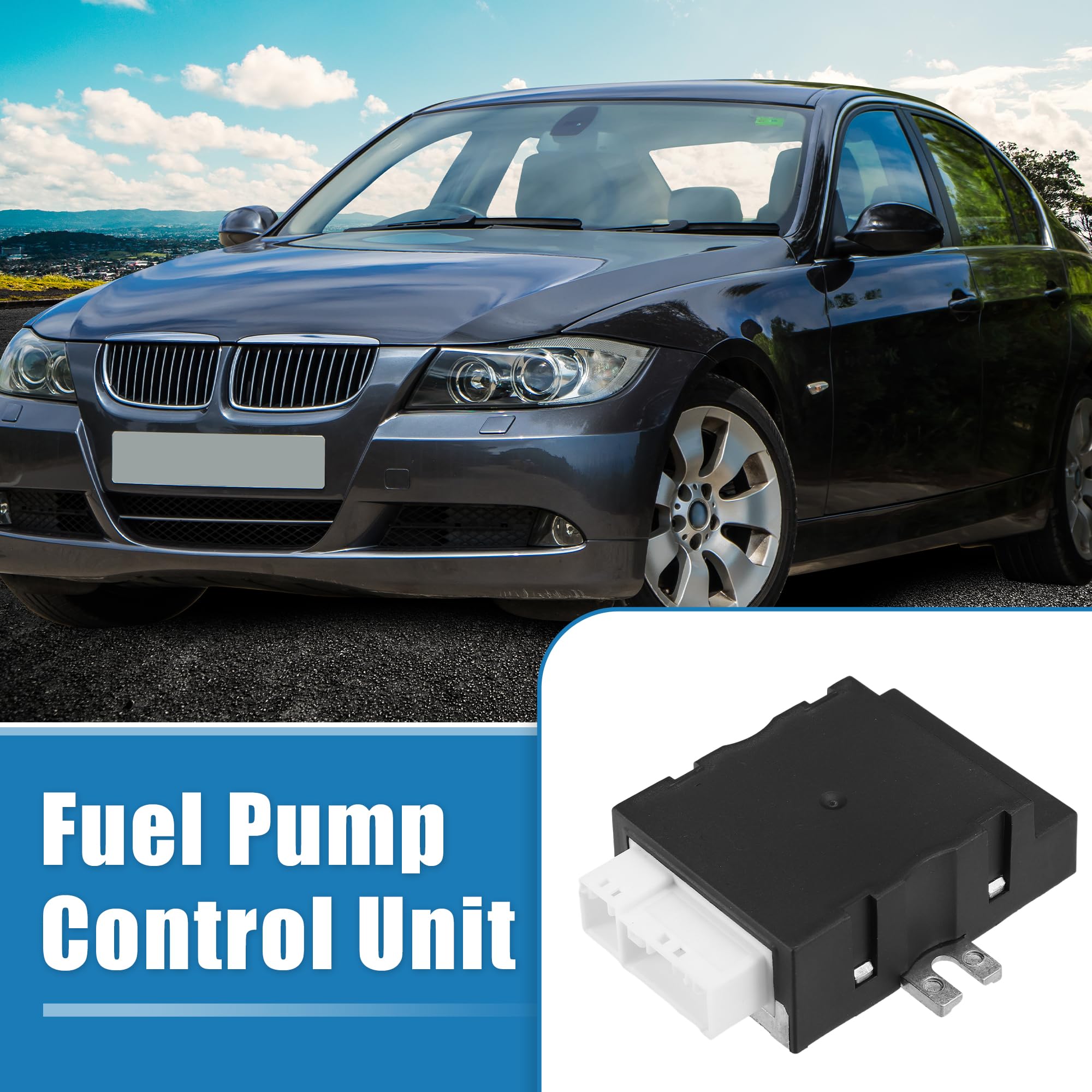 Amazon.com: uxcell Car Fuel Pump Driver Module No.16147411595 for  