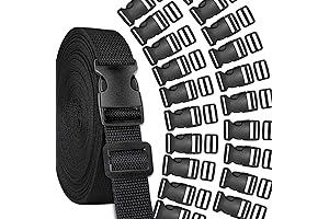 YGDZ Buckles Strap Set: Essential Nylon Webbing Straps for Versatile Repairs and Projects