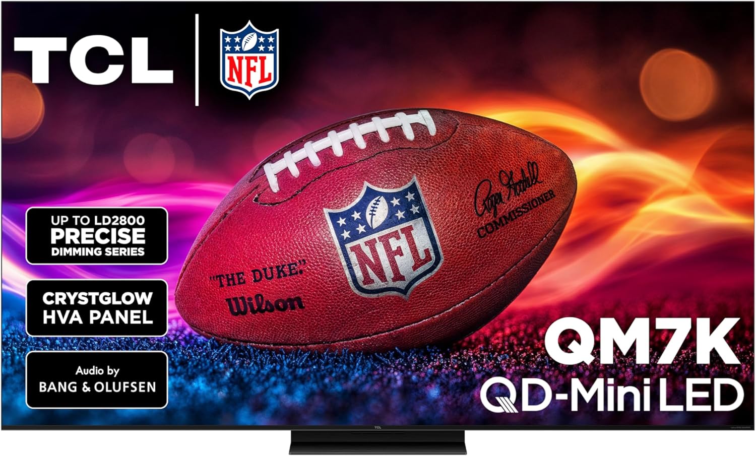 TCL 55-Inch QM7K QLED 4K Smart QD-Mini LED TV with Google TV (55QM7K