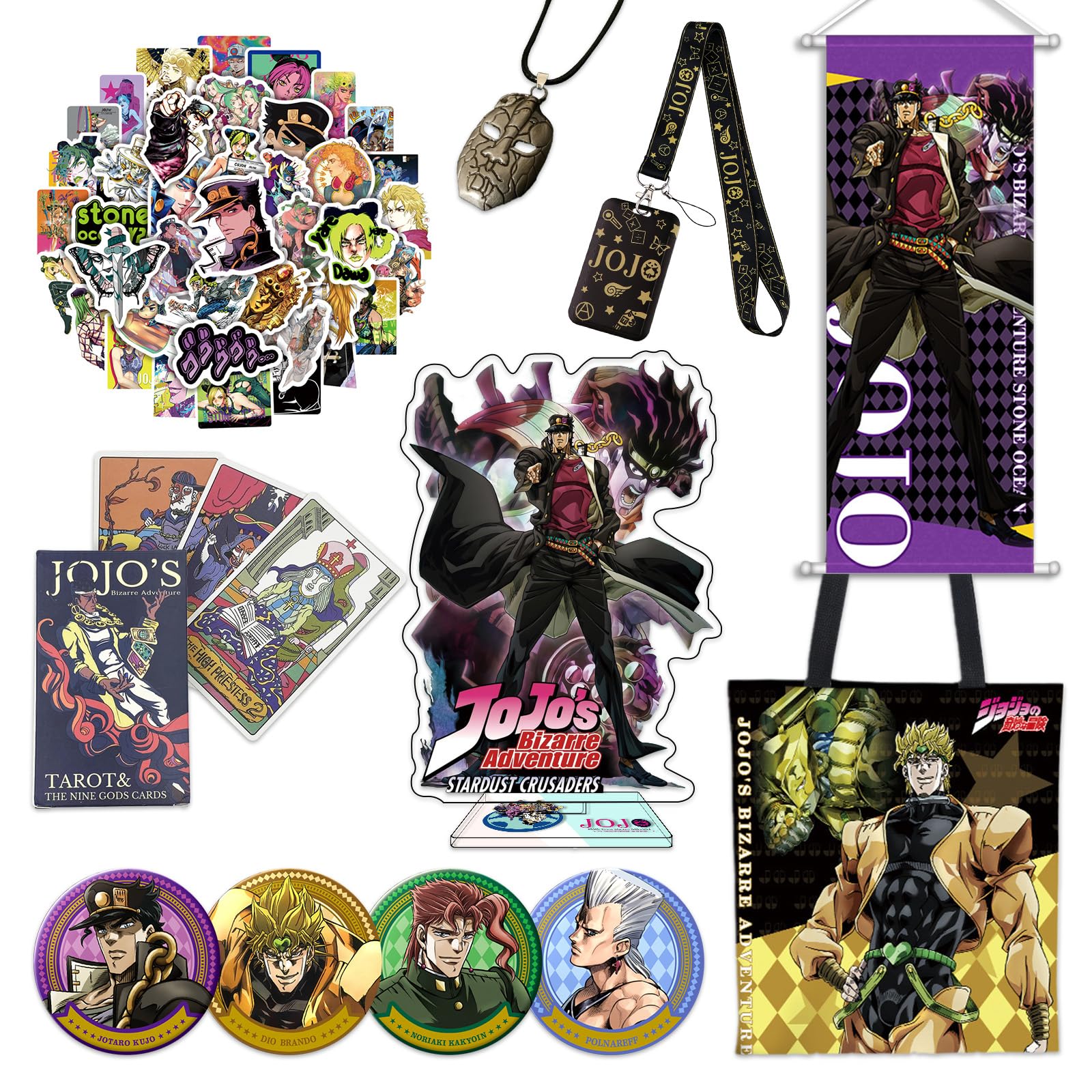 Amazon.co.jp: DIROLVON ジョジョの奇妙な冒険 空条承太郎 グッズ  