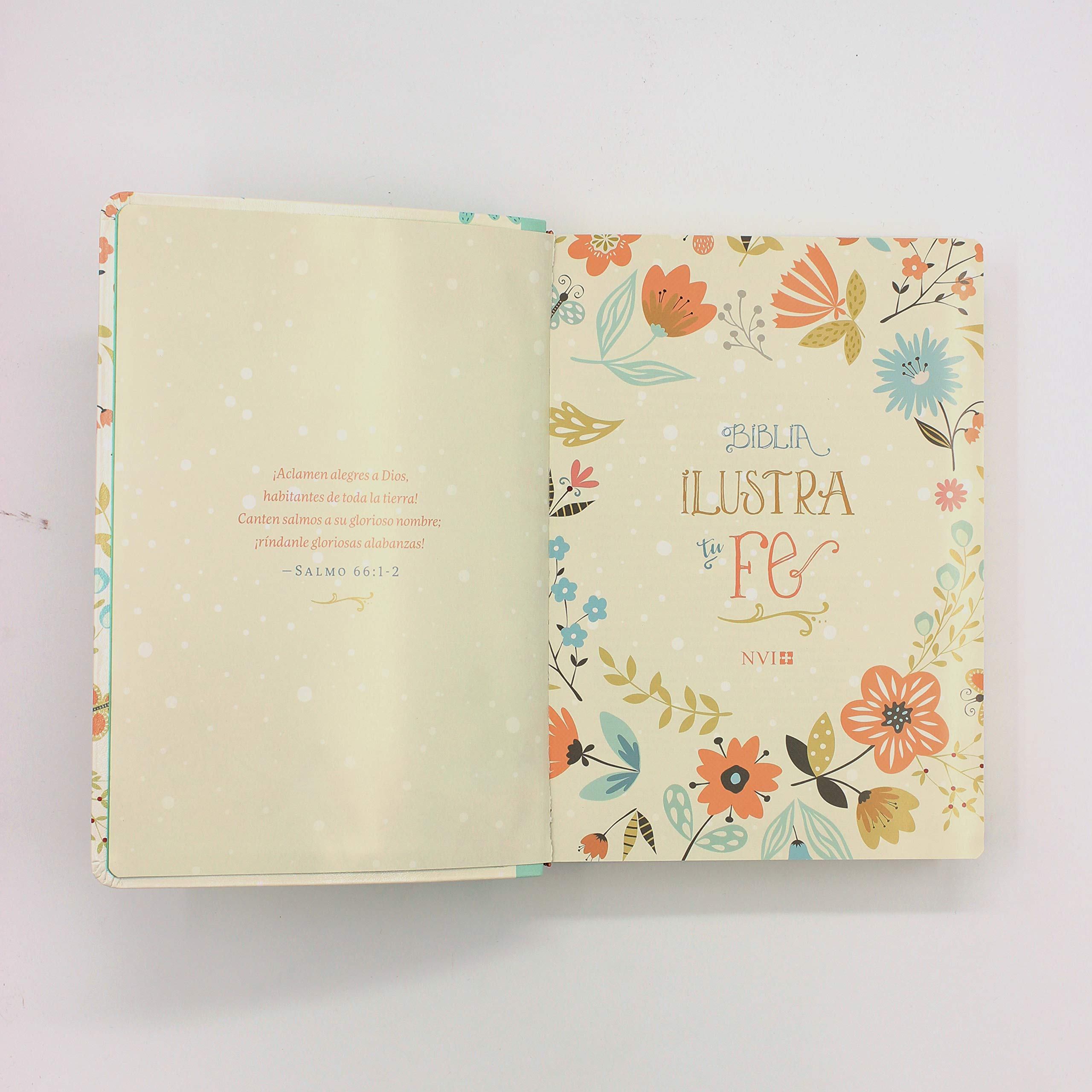 Biblia NVI Ilustra Tu Fe Piel Italiana