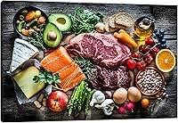 Vista 18 de Arte de decoración de pared para comedor, cocina, cocina, comedor, especias, verduras, cocina, comedor, decoración de pared, pintura artística