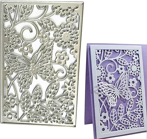 Miniatura 10 de Troqueles para hacer tarjetas, troqueles para álbumes de recortes, 3 troqueles de mariposas, troqueles de metal, troqueles de corte de mariposa,