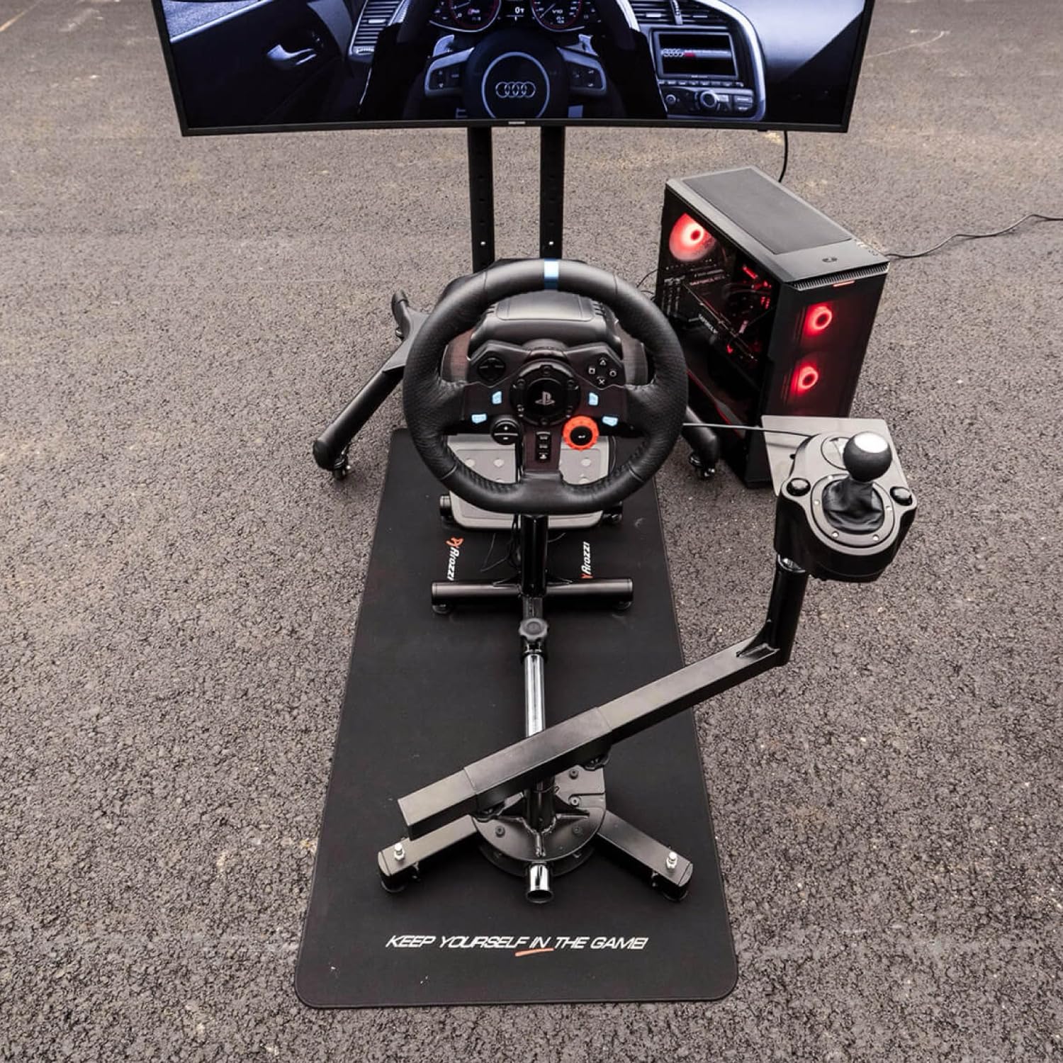 Arozzi Velocita Racing Simulator, Black