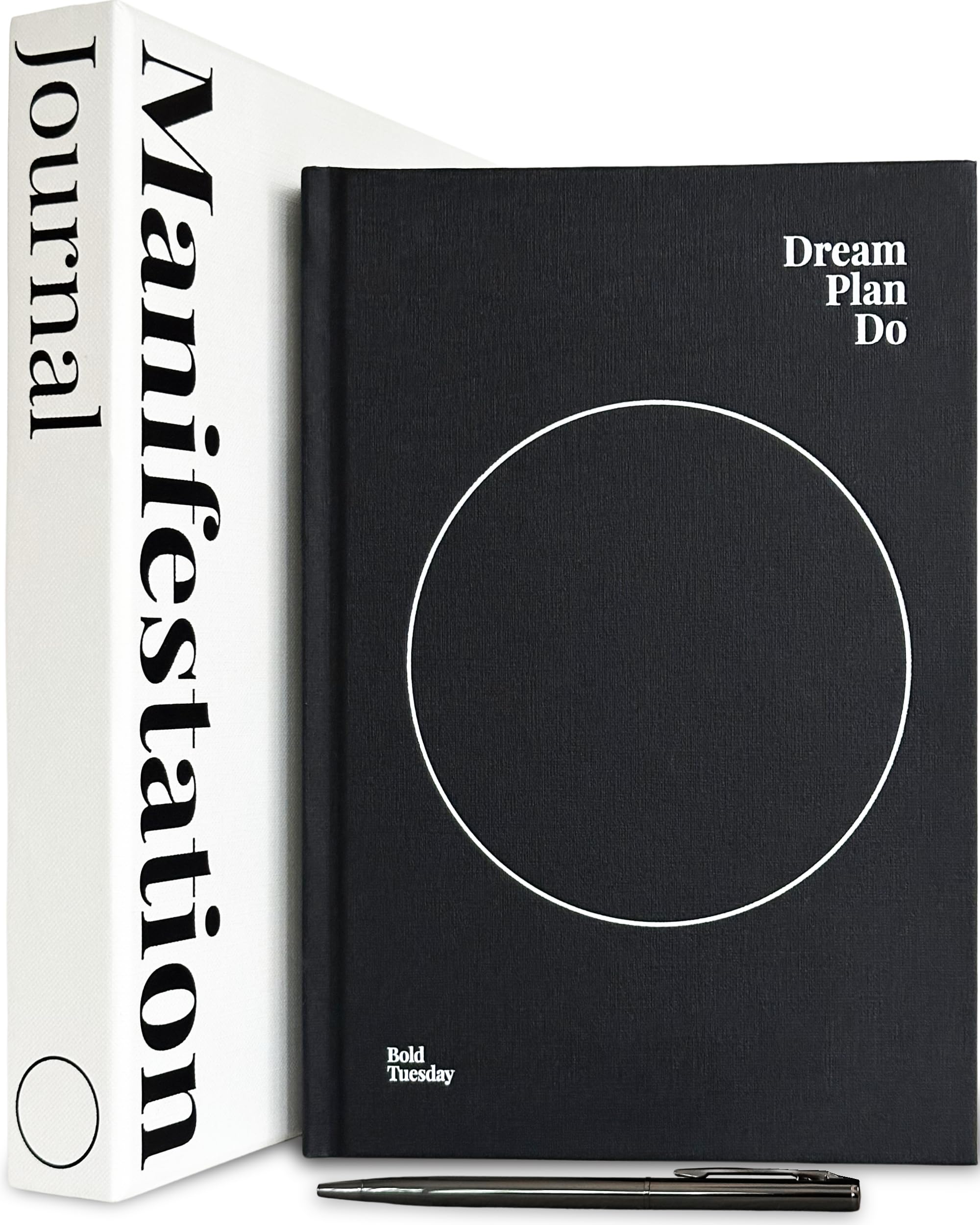 Manifestation Journal – 52-Week Undated Guided Law of Attraction Journal with Prompts, Habit Tracker, Vision Board, Goals & Reflection Tools | for