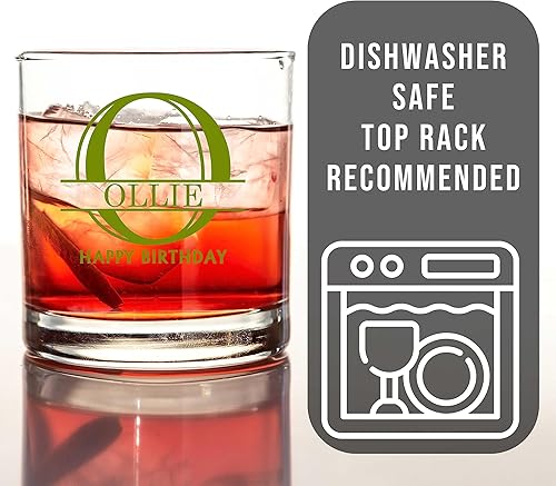 Miniatura 3 de Vaso de whisky impreso personalizado de 11 onzas, regalos de Navidad de bourbon personalizados para hombres, vasos de cumpleaños, padrinos de boda,