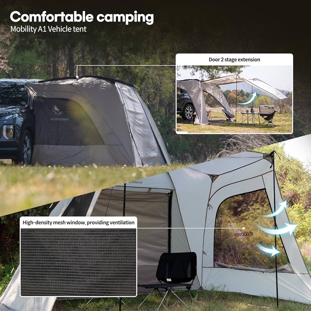 Amazon.com : IDOOGEN SUV Tents for Camping, Waterproof