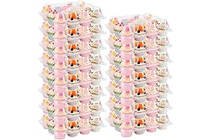 12 Pack Cupcake Containers for 180 Cupcakes - Party Supplies That Sure Impress