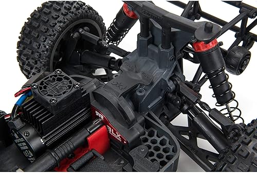 Miniatura 9 de ARRMA 110 SENTON 4X4 V3 3S BLX Camión de curso corto sin escobillas RTR transmisor y receptor incluidos se requieren baterías y cargador rojo