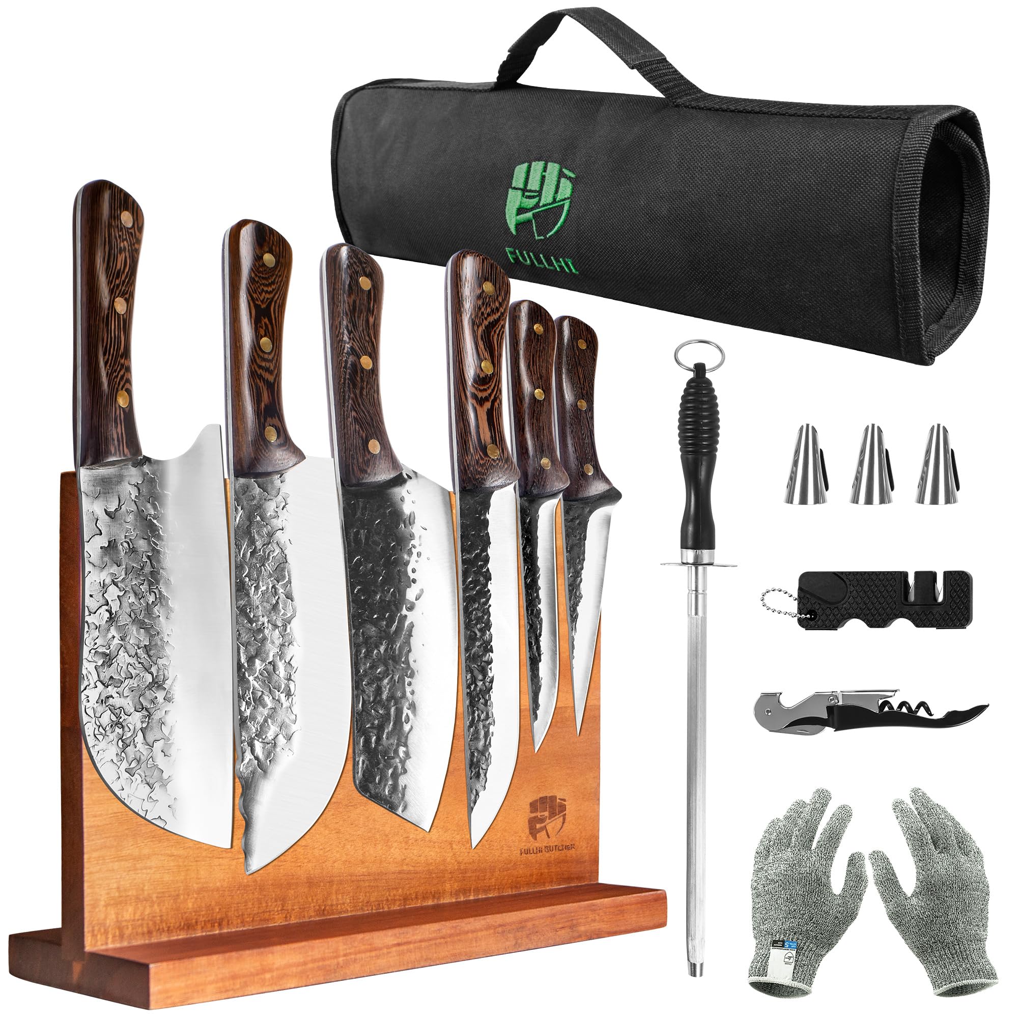 Amazon.com: FULLHI Chef/Butcher Fish Knife Set, High Carbon Steel