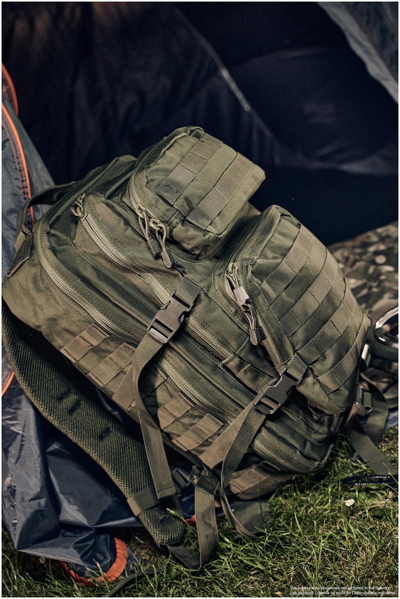 Brandit plecak Uniseks Us Assault Rucksack Medium (1 w zestawie)