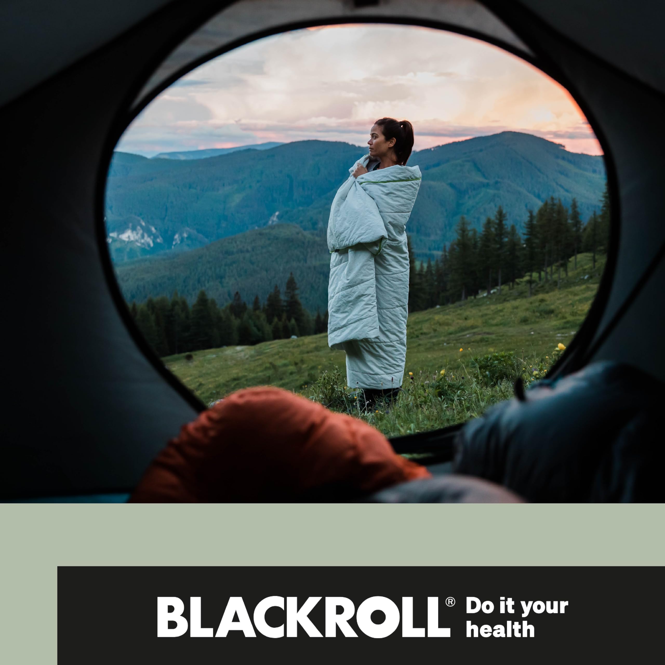 BLACKROLL® Recovery Blanket All Year (135 x 200cm), Ganzjahresdecke - auch für Allergiker - Made in Germany