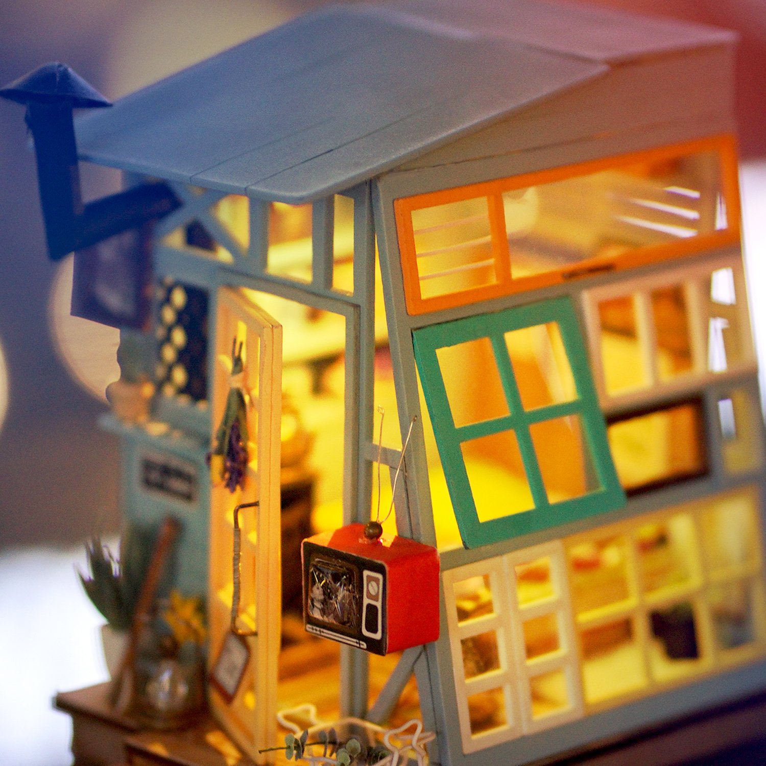 Amazon | Rolife ミニチュア ドールハウス DIY木製ハウスキット 3D