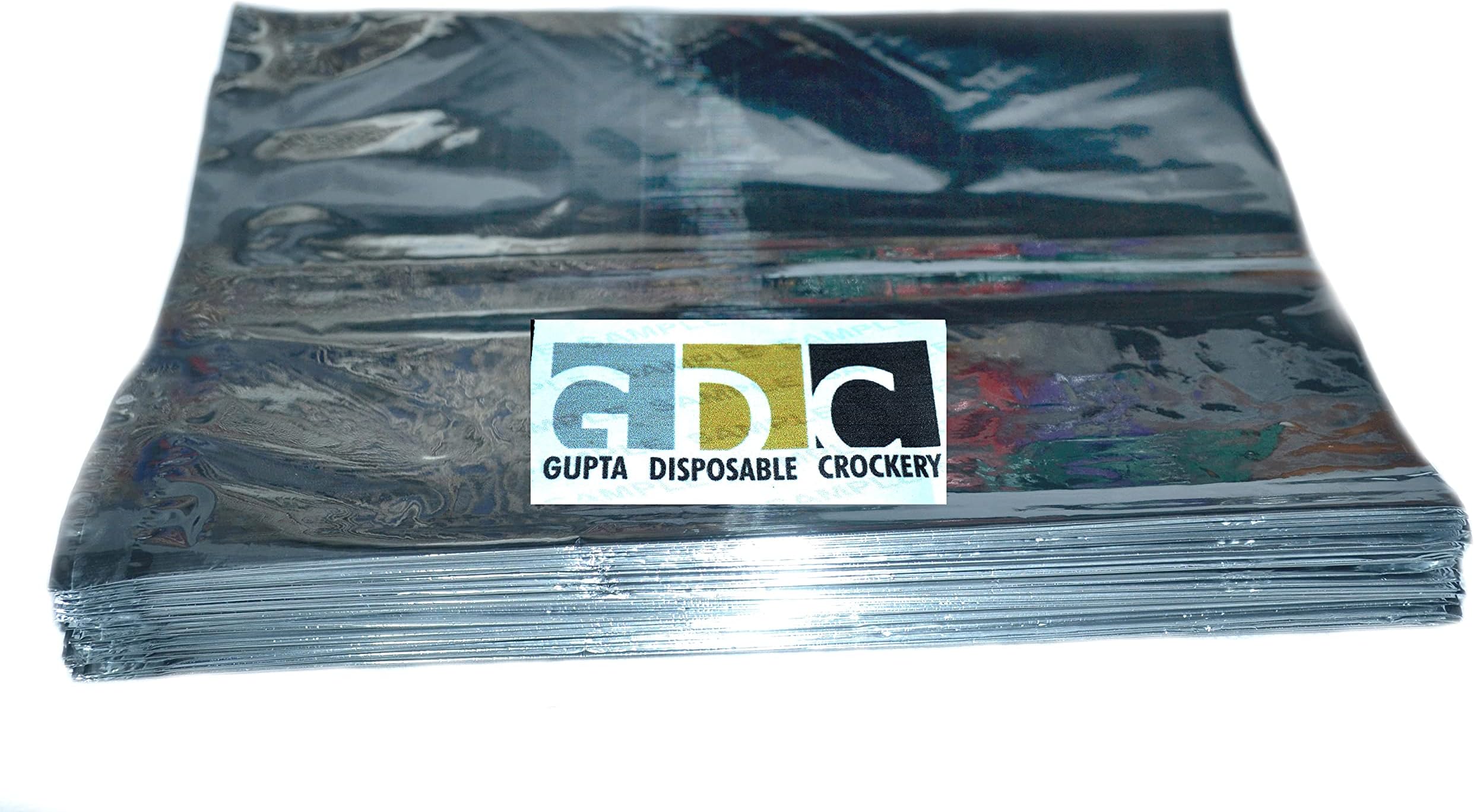 GDC Aluminium Silver foil Plastic Pouches Bags for multipurpose as food tea coffee grocery etc Packaging with many size variation (8×10inch) pack of 100