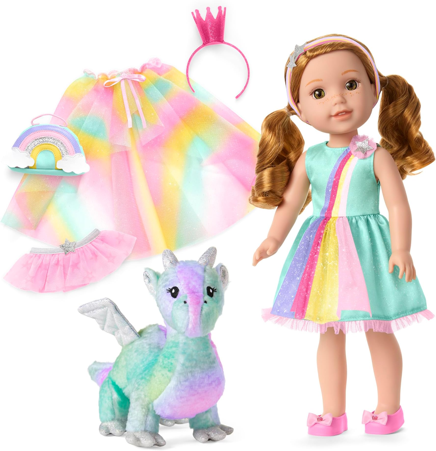 Wellie Wishers Willa's Dragon & Dress-Up Set