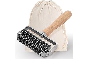 Stainless Steel Lattice Pastry Roller, Effortless Baking Shortcut