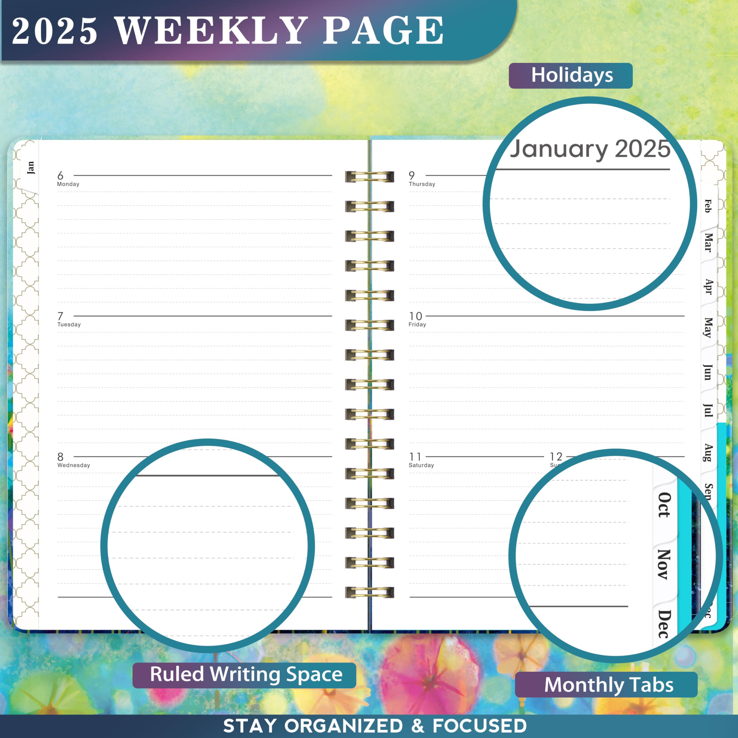 2025 2026 Planner 2025 2026 Planner Weekly And Monthly 2025