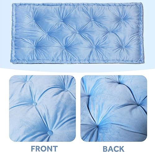 Miniatura 4 de 2023 Custom Bench Cushion Indoor Outdoor Furniture French Patio Tufted Swing Seat Cushions Pads for Piano Window Bay Bench Sofa Chair