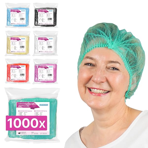 ARNOMED Disposable Hair Caps 1000 Pezzi - Dettaglio