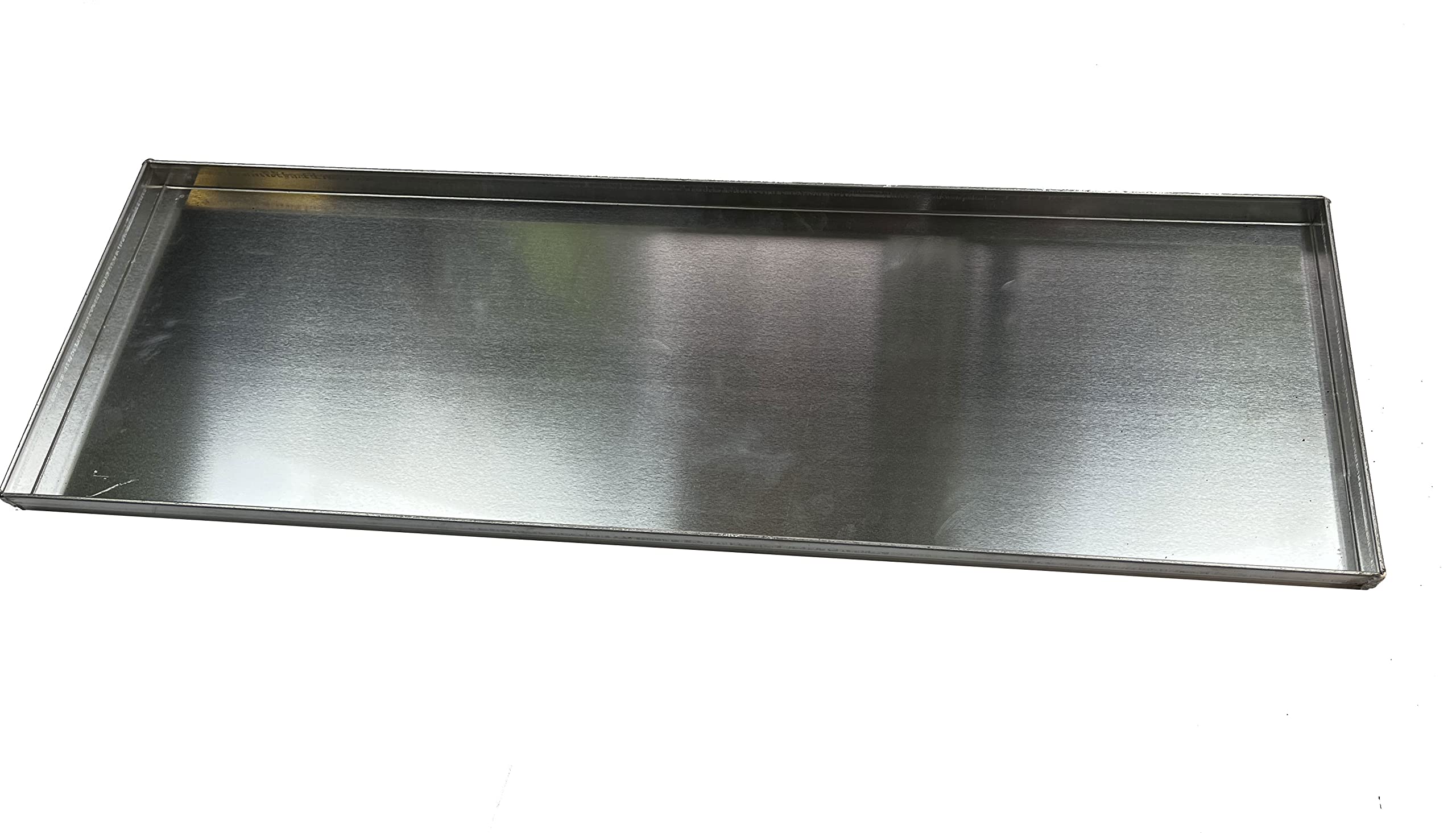 2 Teglie Da Forno In Alluminio Diamantato Anti-deformazione - 55x38xH2 Cm - Bordi Dritti - Made In Italy - Per Pizza, Focaccia E Pasticceria - Lega 3003 Antiscasso