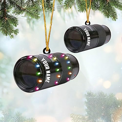 Miniatura 16 de Adorno de cámara personalizado para cámara, adorno de Navidad, regalo de fotografía, adorno de fotógrafo, regalos para amantes de la cámara,