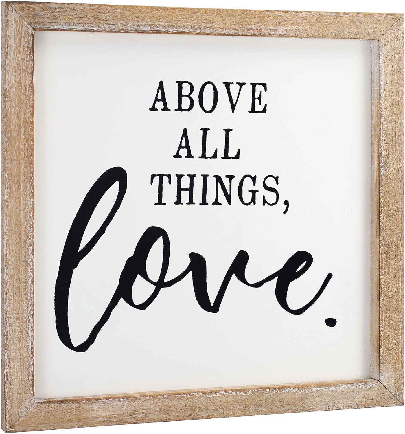 Buy SANY DAYO HOME Above All Things, Love Wall Decor Signs with