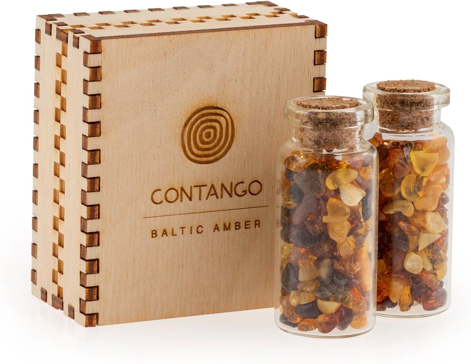 #TOP1 Luxurious Baltic Amber Corporate Gifts Set From Lithuania! Great Home Office Decor & Feng Shui Product From The Baltic Sea. Vase Filler & Executive Gift. Best Price/Quality Tradeoff on Amazon!