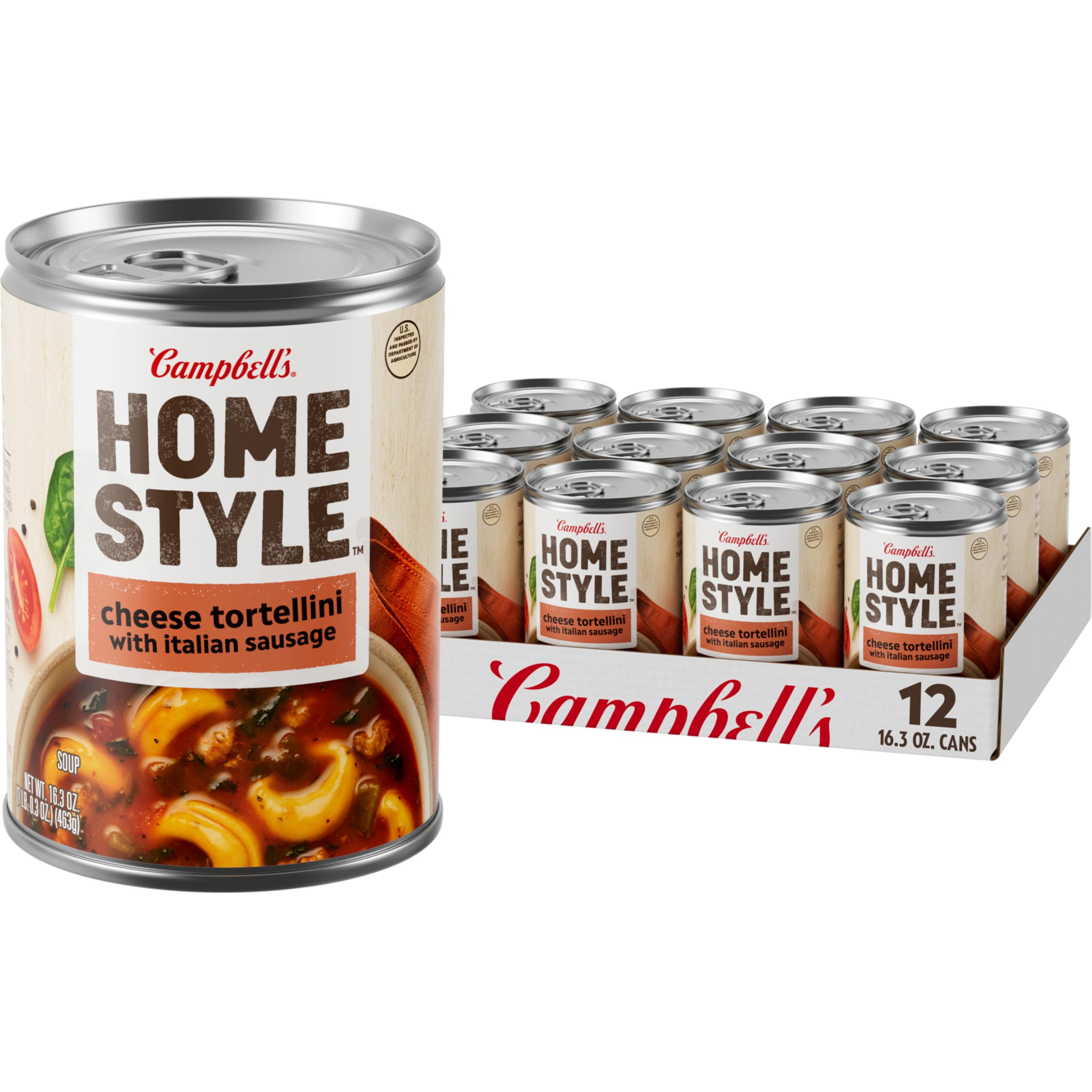 Amazon.com : Campbell's Homestyle Soup, Cheese Tortellini with