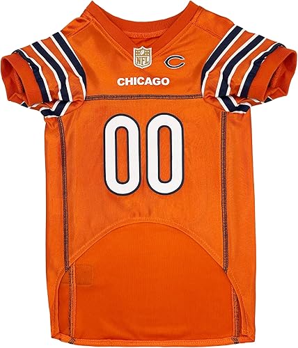 Miniatura 23 de Pets First NFL Seattle Seahawks - Camiseta para perro, talla M, verde, a rayas, tela transpirable, lavable a máquina, 1 unidad