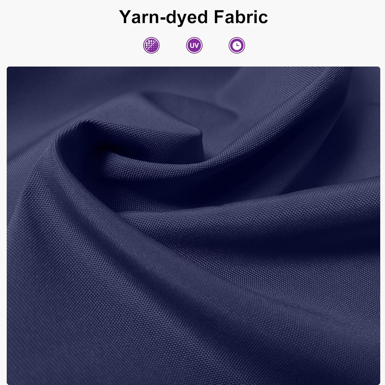 Yarn-dyed fabric for durability