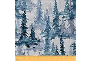 Pine Tree Upholstery Fabric