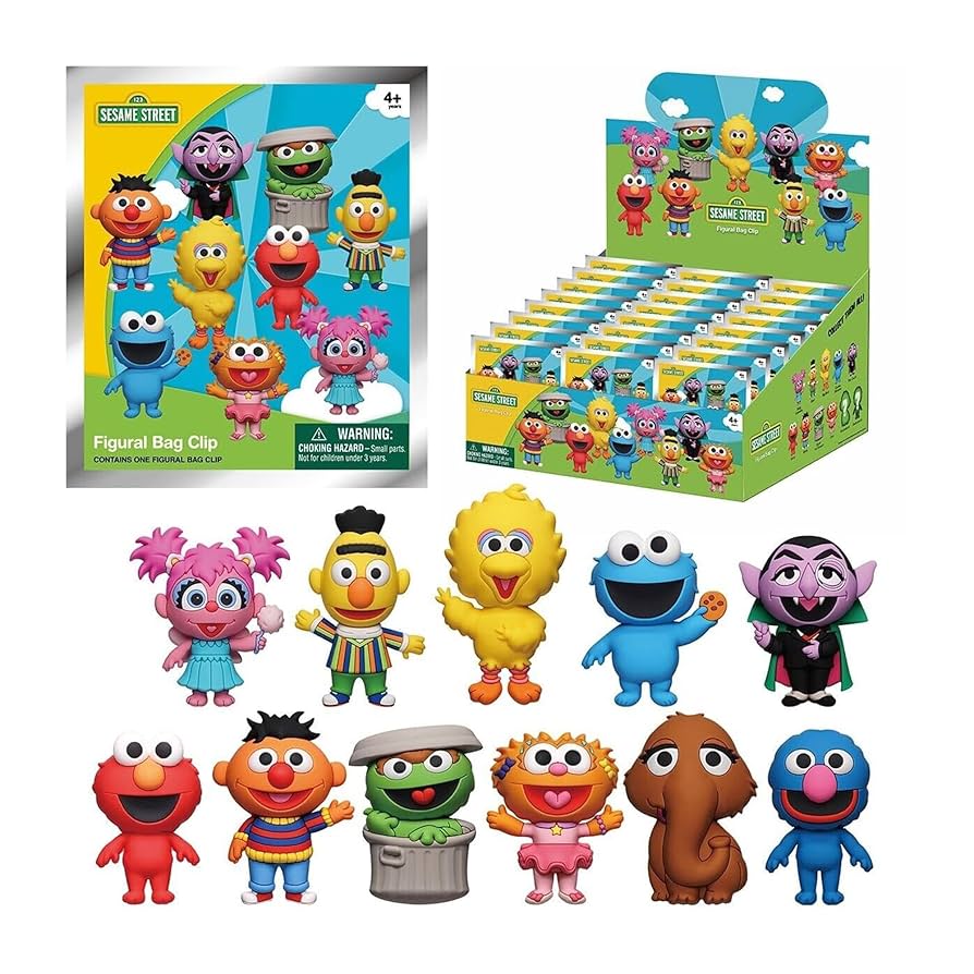 Amazon.co.jp: モノグラム セサミストリートシリーズ 4-3D