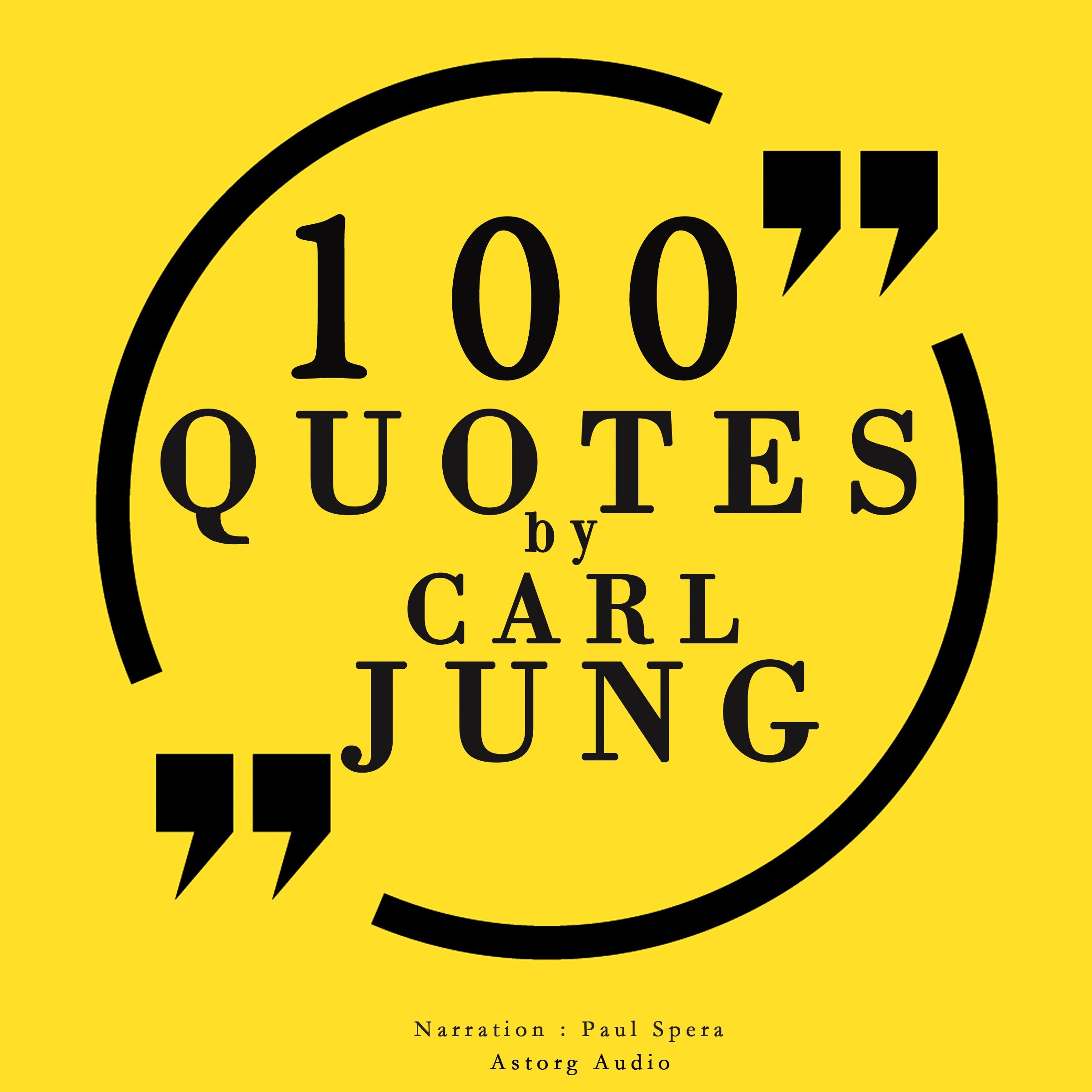 Cover art for 100 quotes by Carl Jung