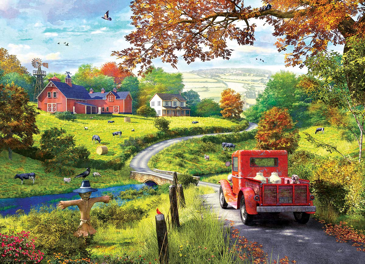 Eurographics 60000968 The Country Drive puzzle, différents - version anglaise